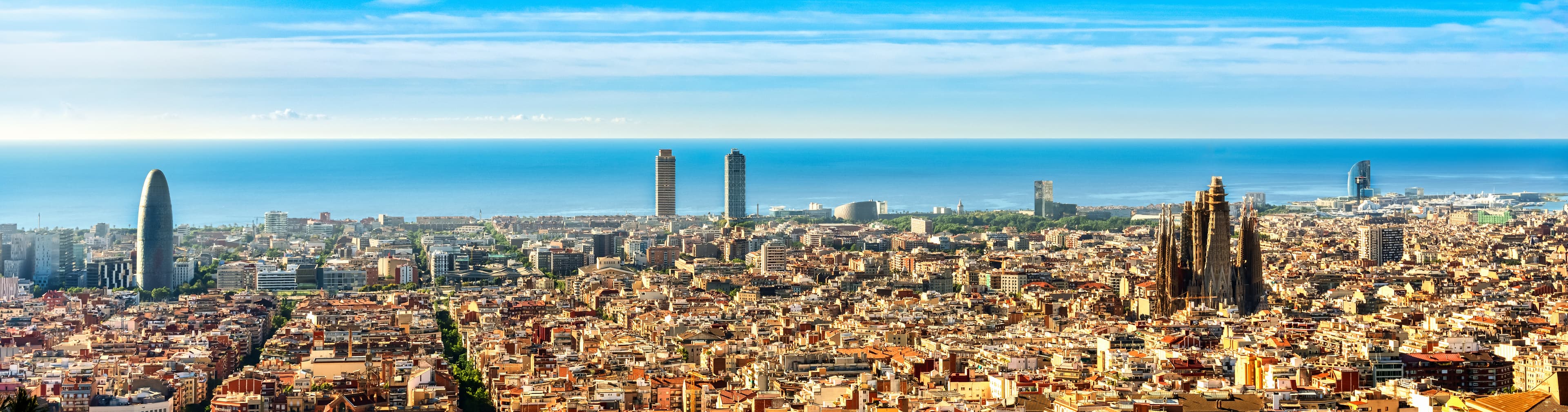 Barcelona skyline